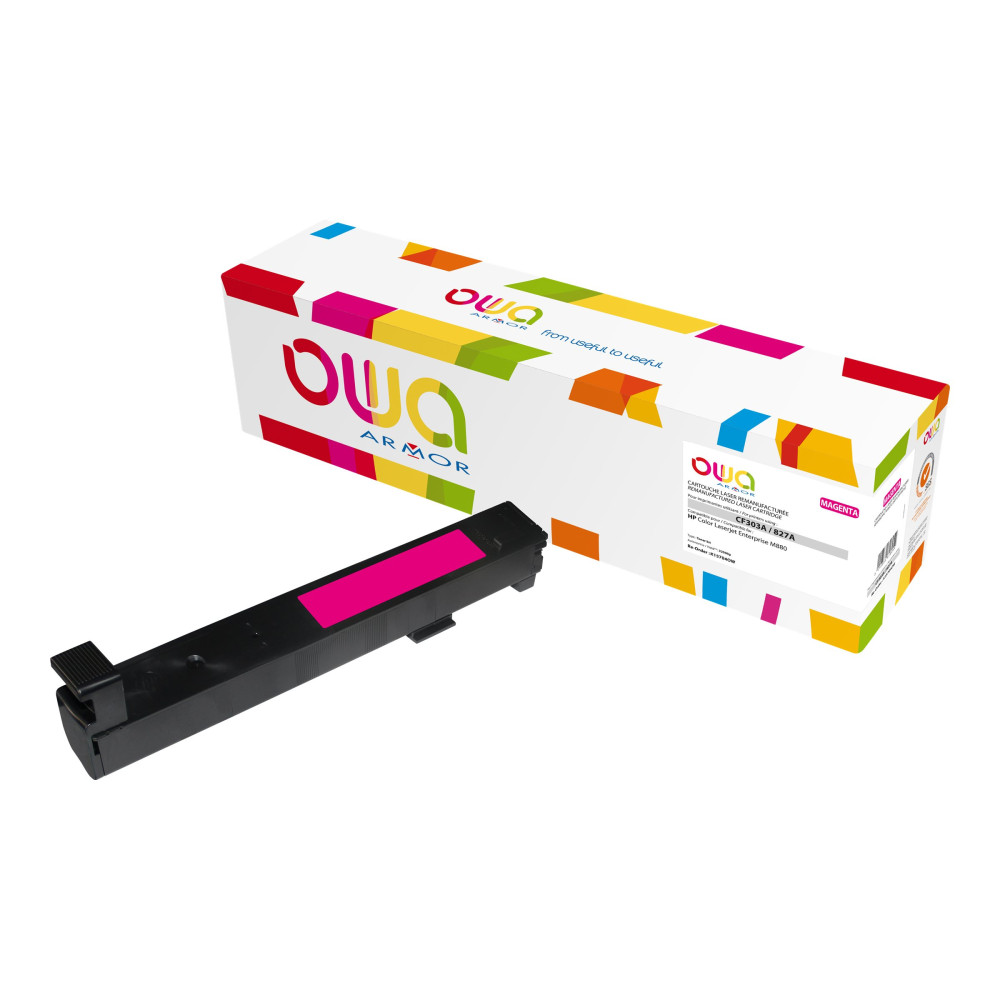 Produktbild för OWA - magenta - kompatibel - återanvänd - tonerkassett (alternativ för: HP CF303A)