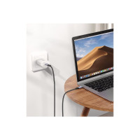 Produktbild för Ugreen - USB typ C-kabel - USB-C till USB-C - 1 m
