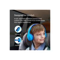 Produktbild för Belkin SoundForm Mini - hörlurar med mikrofon - 3,5 mm kontakt
