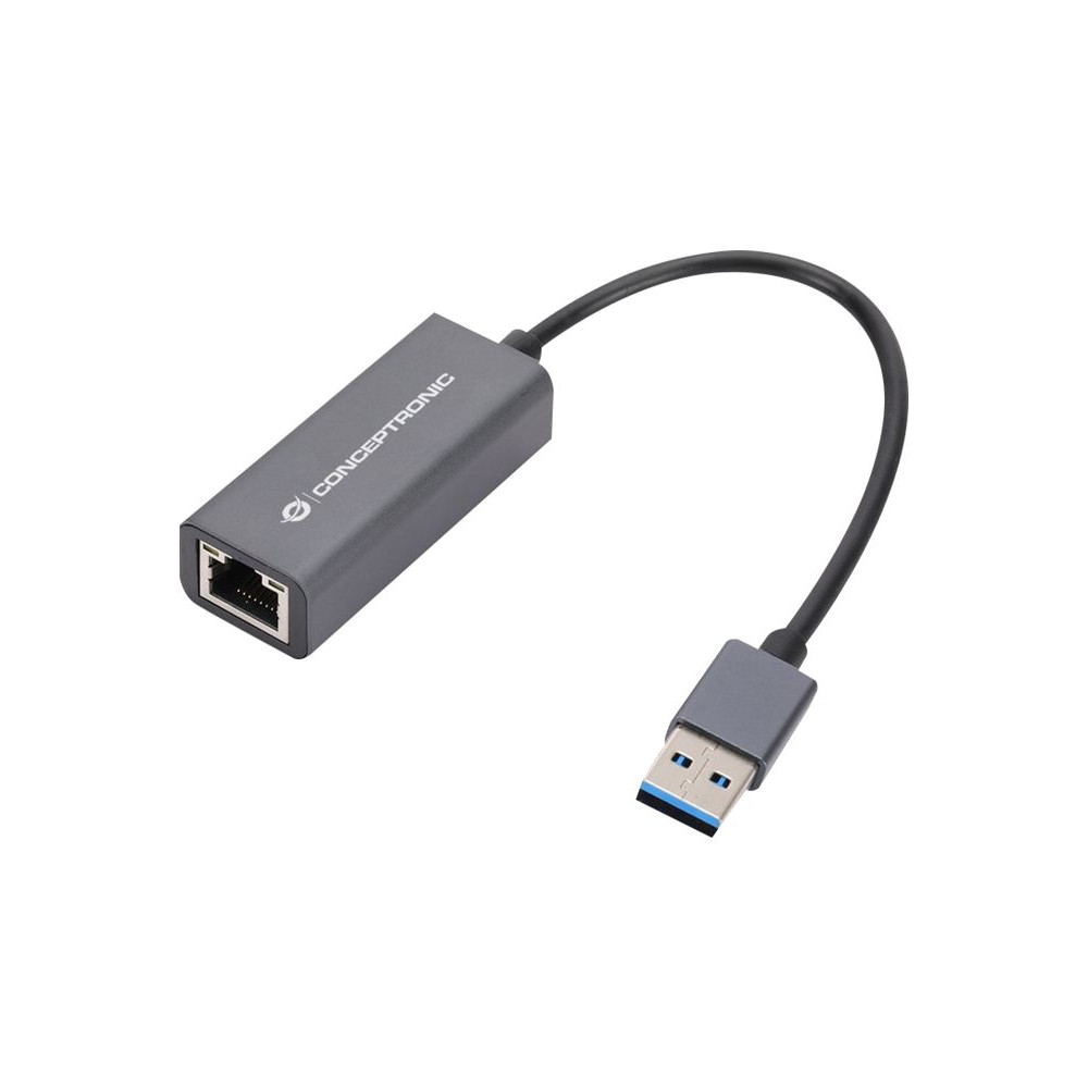 Produktbild för Conceptronic ABBY08G - nätverksadapter - USB 3.0 - Gigabit Ethernet x 1