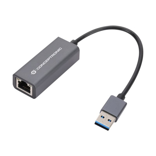 Conceptronic Conceptronic ABBY08G - nätverksadapter - USB 3.0 - Gigabit Ethernet x 1