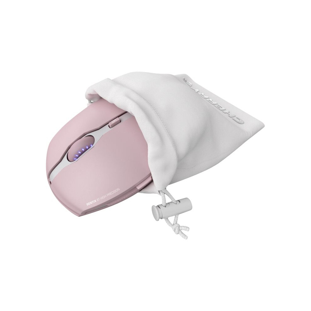 Produktbild för CHERRY GENTIX BT - mus - Bluetooth 4.0 - körsbärsblomfärgad