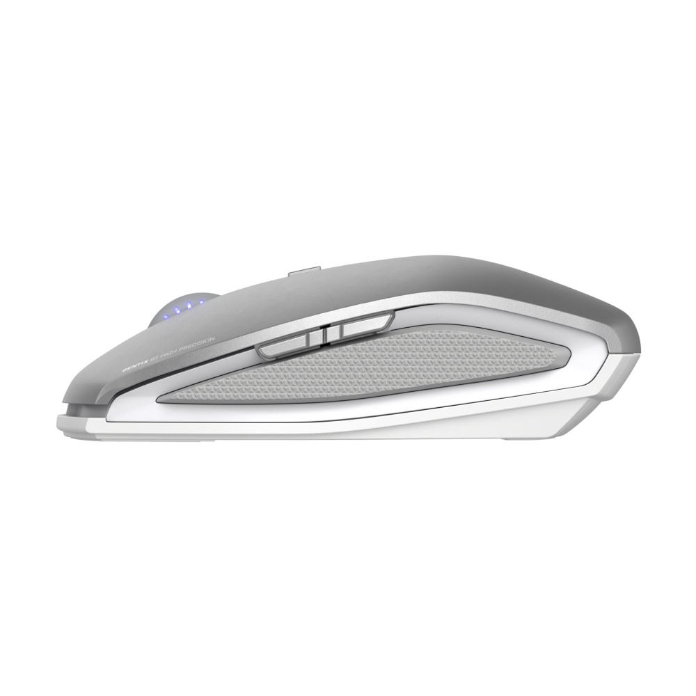 Produktbild för CHERRY GENTIX BT - mus - Bluetooth 4.0 - frostat silver