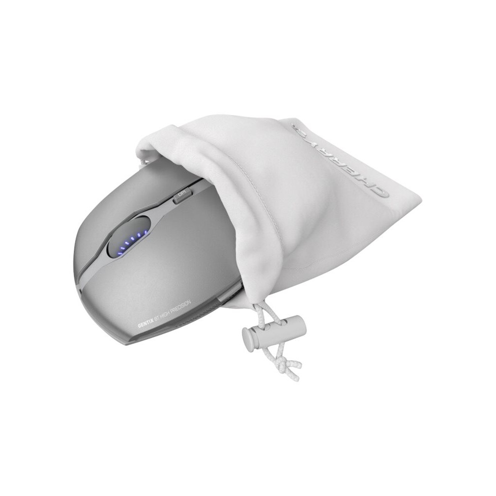 Produktbild för CHERRY GENTIX BT - mus - Bluetooth 4.0 - frostat silver