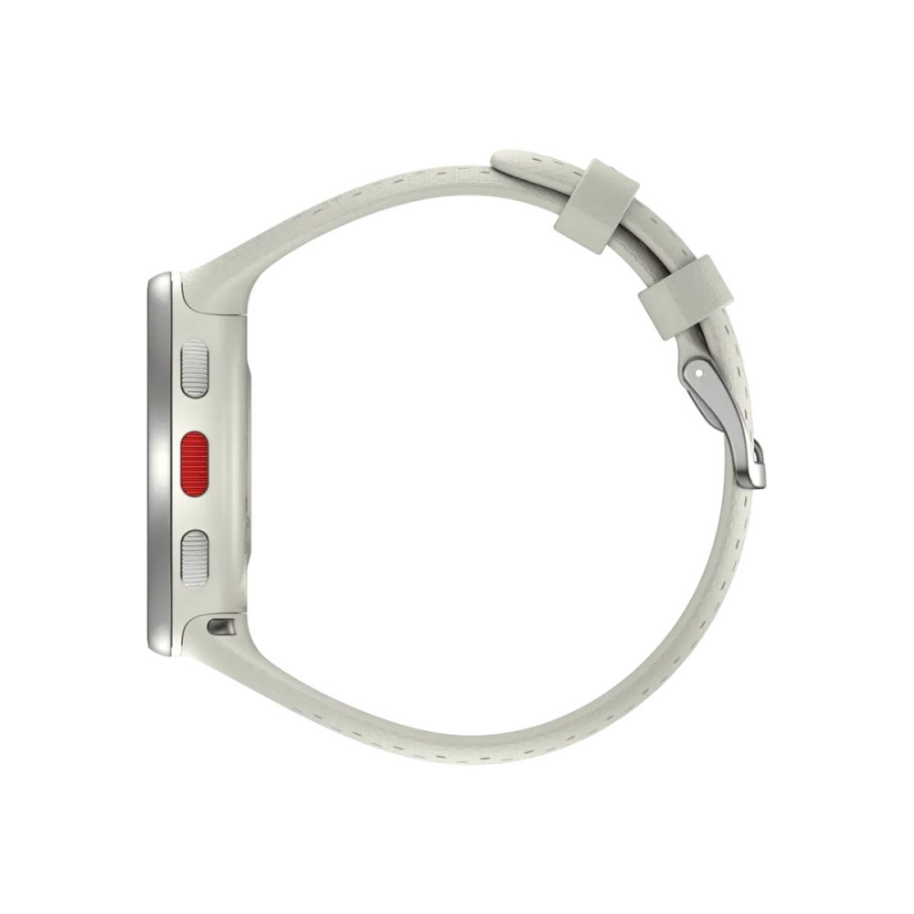 Produktbild för Polar Pacer Pro smart klocka med band - 32 MB - snövit