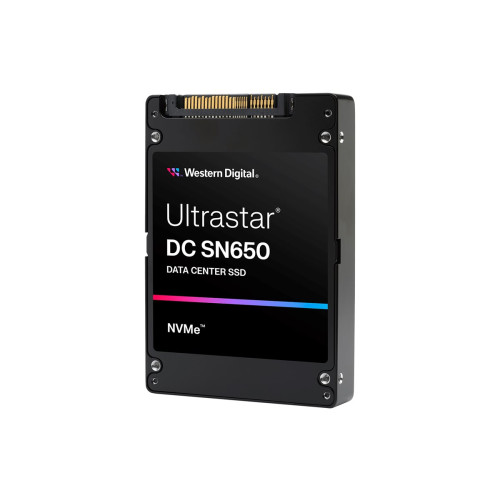 Western Digital WD Ultrastar DC SN650 WUS5EA176ESP5E3 - SSD - 7.68 TB - U.3 PCIe 4.0 (NVMe)