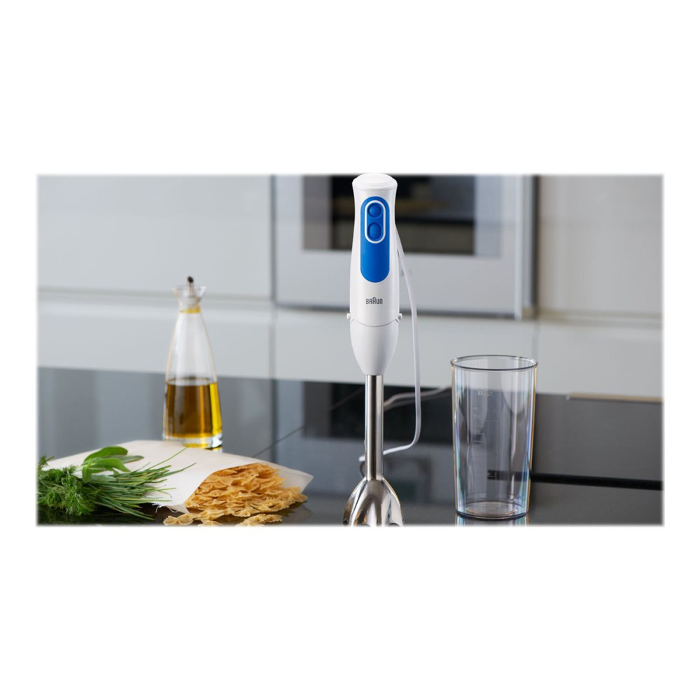 Produktbild för Braun Multiquick 3 MQ 3005 WH Cream - handmixer - vit / blå