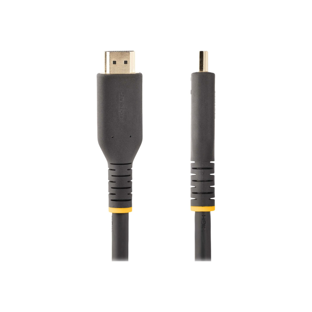 Produktbild för Startech 7m (23ft) Active HDMI Cable w/ Ethernet - HDMI 2.0 4K 60Hz UHD - Rugged HDMI Cord w/ Aramid Fiber - Durable High Speed HDMI Cable - Heavy-Duty HDMI 2.0 Cable - HDMI-kabel med Ethernet - 7 m
