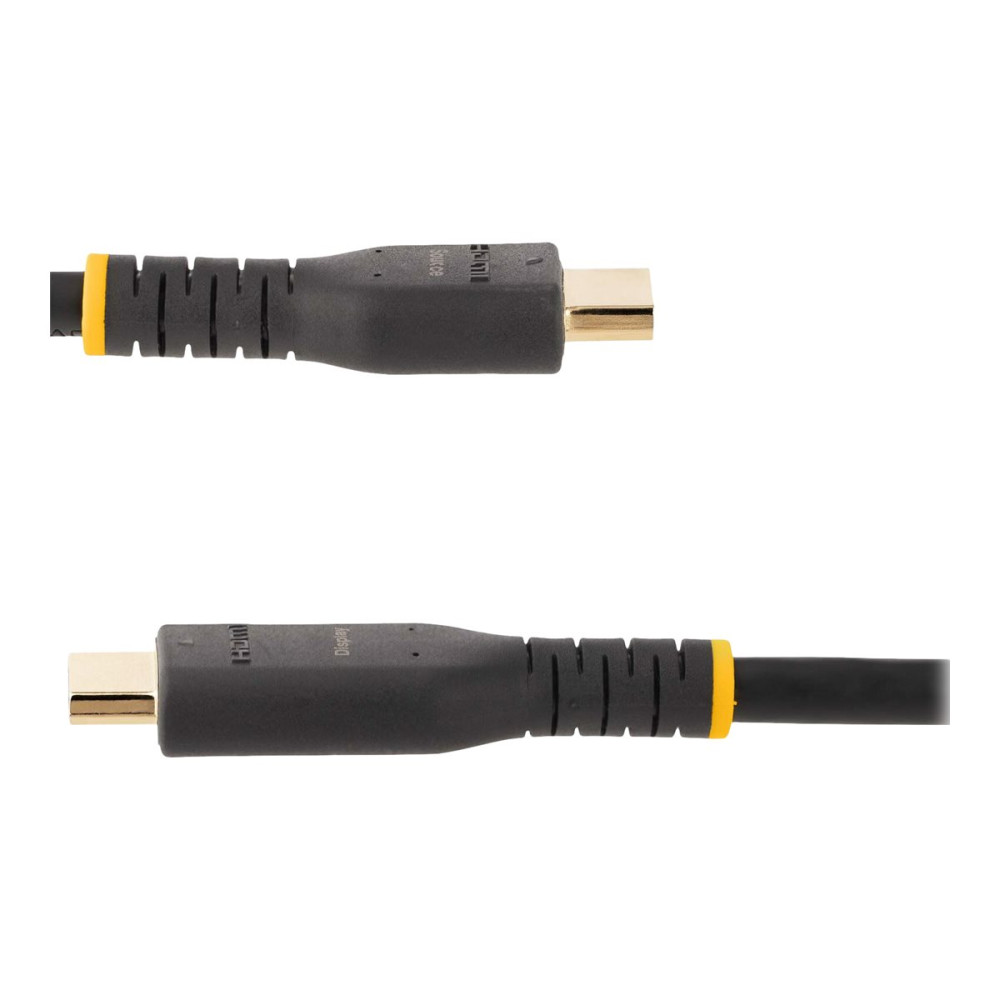 Produktbild för Startech 7m (23ft) Active HDMI Cable w/ Ethernet - HDMI 2.0 4K 60Hz UHD - Rugged HDMI Cord w/ Aramid Fiber - Durable High Speed HDMI Cable - Heavy-Duty HDMI 2.0 Cable - HDMI-kabel med Ethernet - 7 m