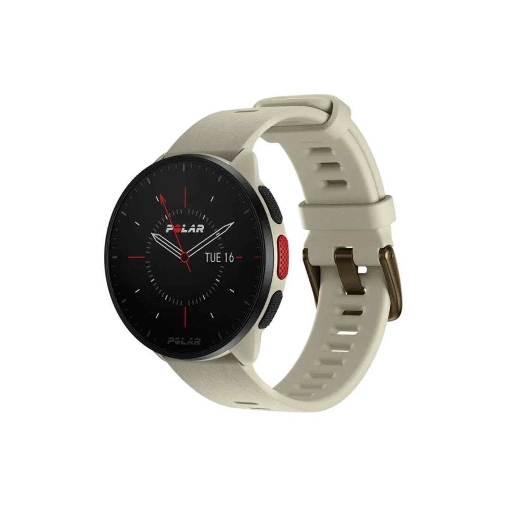 Produktbild för Polar Pacer smart klocka med band - 32 MB - cloudy white