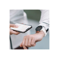 Produktbild för Polar Pacer smart klocka med band - 32 MB - cloudy white