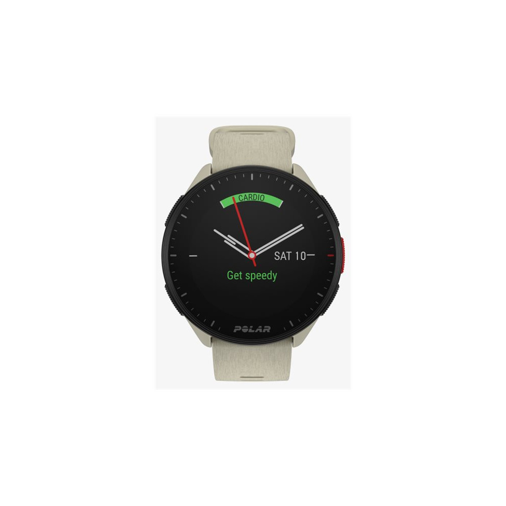 Produktbild för Polar Pacer smart klocka med band - 32 MB - cloudy white