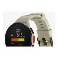 Produktbild för Polar Pacer smart klocka med band - 32 MB - cloudy white