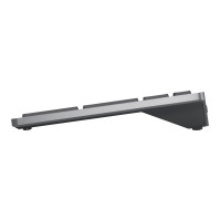 Produktbild för Dell Pro Plus Compact KB740 - tangentbord - kompakt - QWERTY - USA, internationellt - Titan gray Inmatningsenhet