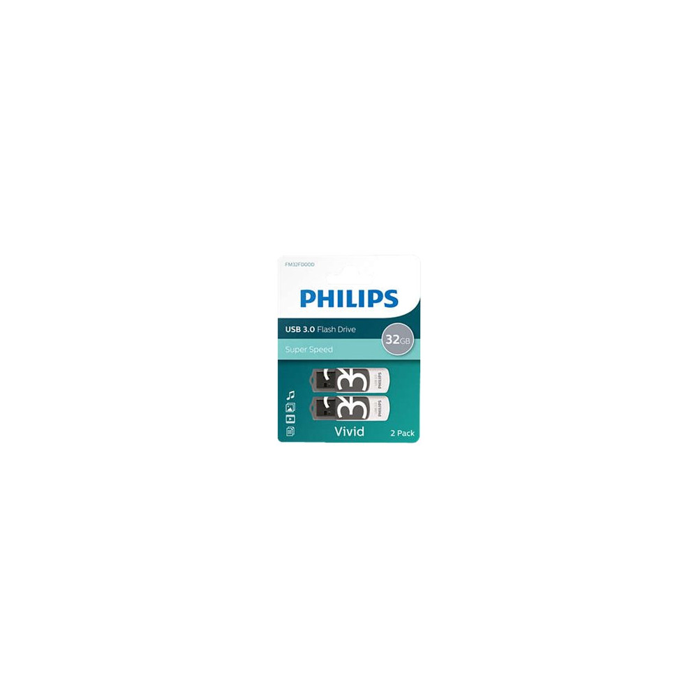 Produktbild för Philips FM32FD00D Vivid Edition 3.0 - USB flash-enhet - 32 GB