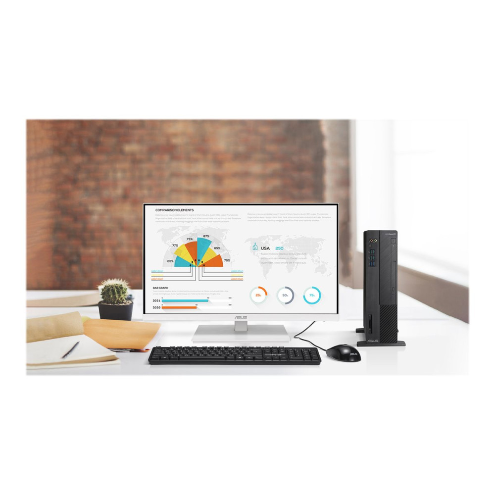 Produktbild för ASUS VA24EQSB-W - LED-skärm - Full HD (1080p) - 24"