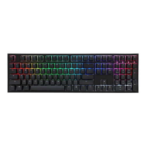 DuckyChannel International Ducky One 2 - tangentbord - RGB - QWERTY - amerikansk Inmatningsenhet