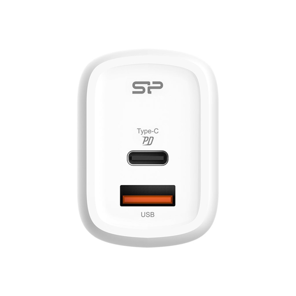 Produktbild för Silicon Power QM25 strömadapter - USB-C, USB - 30 Watt