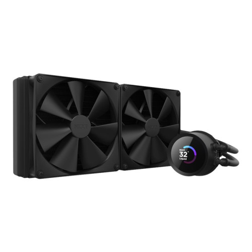 NZXT NZXT Kraken 280 - kylsystem med vätska till processorn - med LCD-display