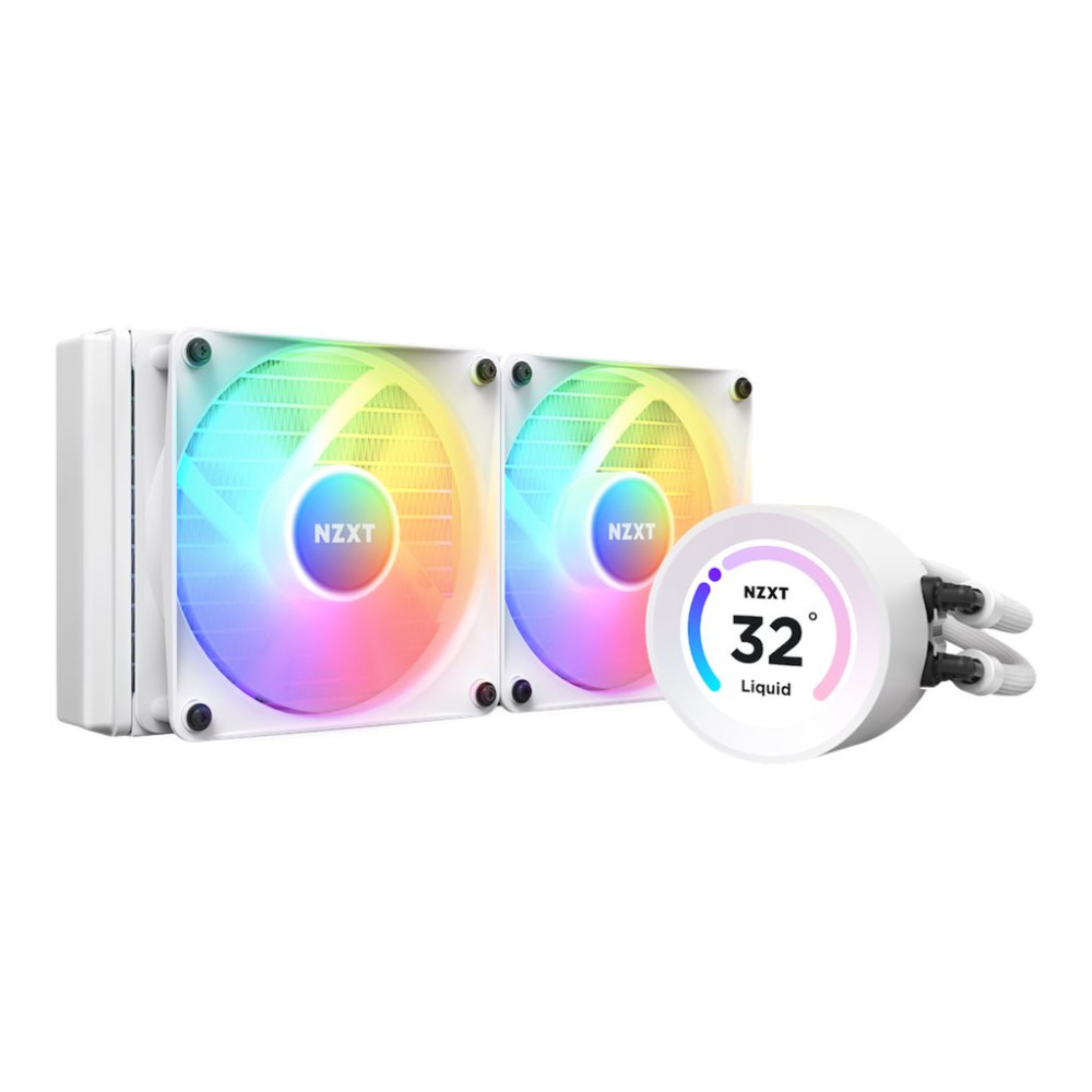 Produktbild för NZXT Kraken Elite 240 RGB - kylsystem med vätska till processorn - med LCD-display
