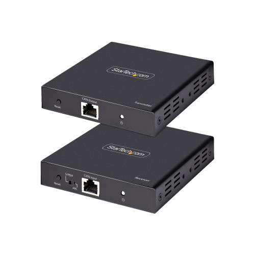 StarTech.com StarTech.com 4K HDMI Extender Over CAT5/CAT6 Cable, 4K 60Hz HDR Video Extender, Up to 230ft (70m), HDMI Over Ethernet Cable, S/PDIF Audio Out, HDMI Transmitter and Receiver Kit - Local Video Out, Power Over Cable (4K70IC-EXTEND-HDMI) - video/ljud/infraröd