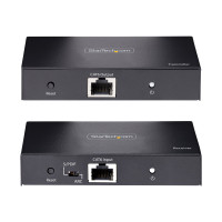 Produktbild för StarTech.com 4K HDMI Extender Over CAT5/CAT6 Cable, 4K 60Hz HDR Video Extender, Up to 230ft (70m), HDMI Over Ethernet Cable, S/PDIF Audio Out, HDMI Transmitter and Receiver Kit - Local Video Out, Power Over Cable (4K70IC-EXTEND-HDMI) - video/ljud/infraröd
