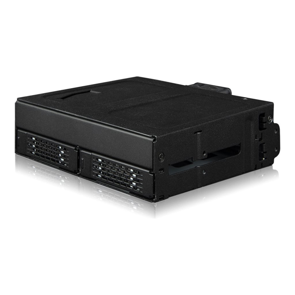 Produktbild för ICY Dock ToughArmor MB105VP-B - hållare för lagringsenheter - rugged - NVMe PCIe - U.2, U.3