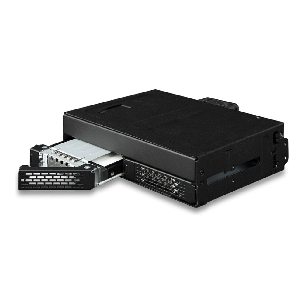 Produktbild för ICY Dock ToughArmor MB105VP-B - hållare för lagringsenheter - rugged - NVMe PCIe - U.2, U.3