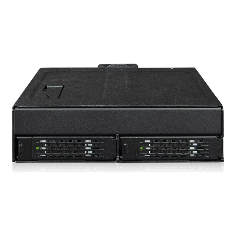 Produktbild för ICY Dock ToughArmor MB105VP-B - hållare för lagringsenheter - rugged - NVMe PCIe - U.2, U.3
