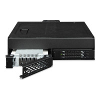 Produktbild för ICY Dock ToughArmor MB105VP-B - hållare för lagringsenheter - rugged - NVMe PCIe - U.2, U.3