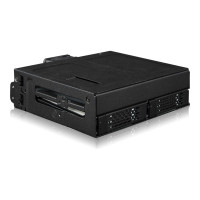 Produktbild för ICY Dock ToughArmor MB105VP-B - hållare för lagringsenheter - rugged - NVMe PCIe - U.2, U.3