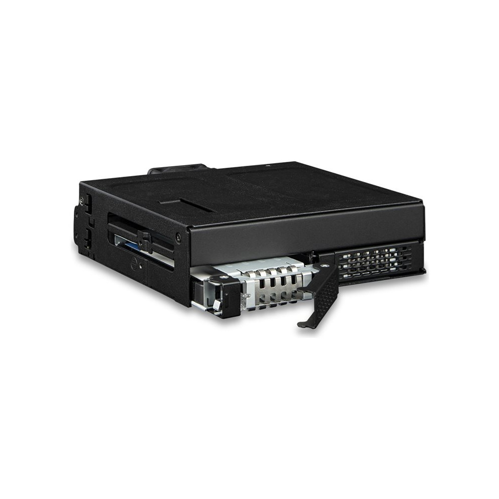Produktbild för ICY Dock ToughArmor MB105VP-B - hållare för lagringsenheter - rugged - NVMe PCIe - U.2, U.3