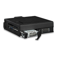 Produktbild för ICY Dock ToughArmor MB105VP-B - hållare för lagringsenheter - rugged - NVMe PCIe - U.2, U.3