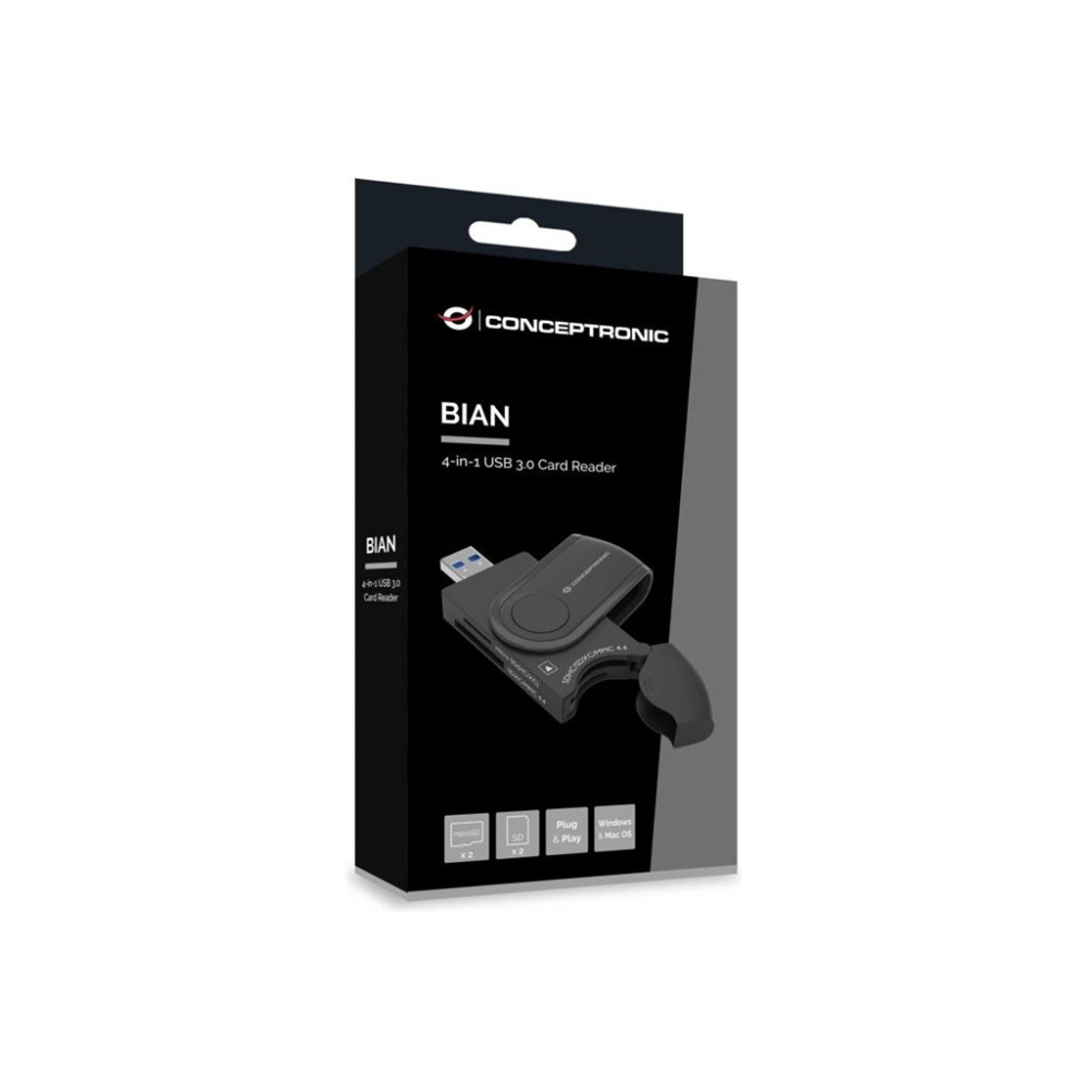Produktbild för Conceptronic BIAN kortläsare - USB 3.0