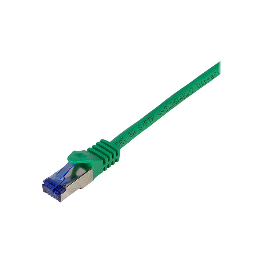 Produktbild för LogiLink Professional Ultraflex - patch-kabel - 2 m - grön, RAL 6024