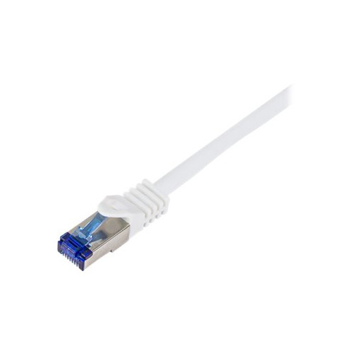 2direct LogiLink Professional Ultraflex - patch-kabel - 50 cm - vit, RAL 9003