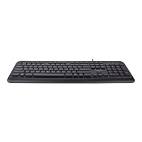 Produktbild för Nedis - tangentbord - QWERTY - USA, internationellt - svart Inmatningsenhet
