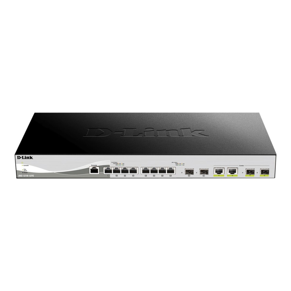 Produktbild för D-Link DXS 1210-12TC - switch - 12 portar - smart - rackmonterbar