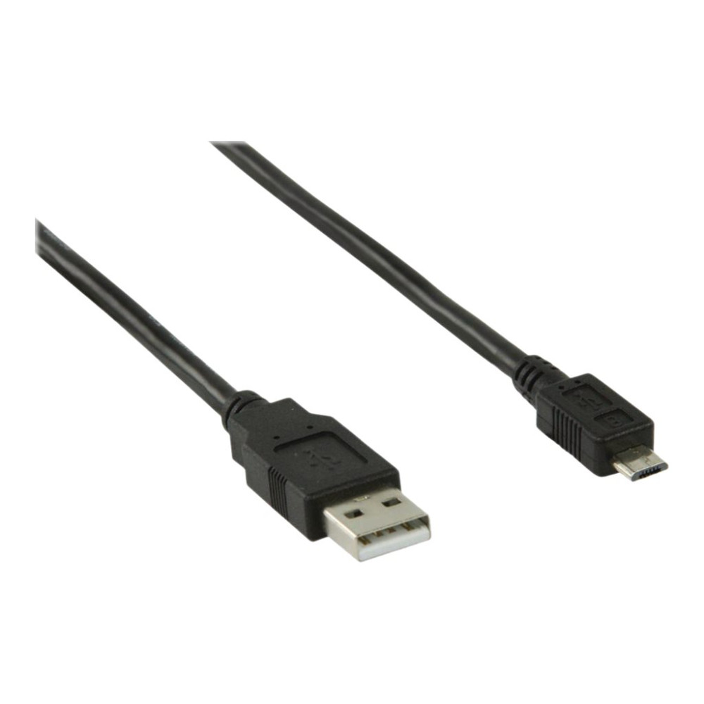 Produktbild för Nedis - USB-kabel - USB till mikro-USB typ B - 3 m