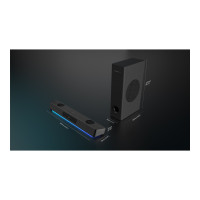 Produktbild för Creative Sound Blaster Katana V2X - soundbar - för persondator - trådlös