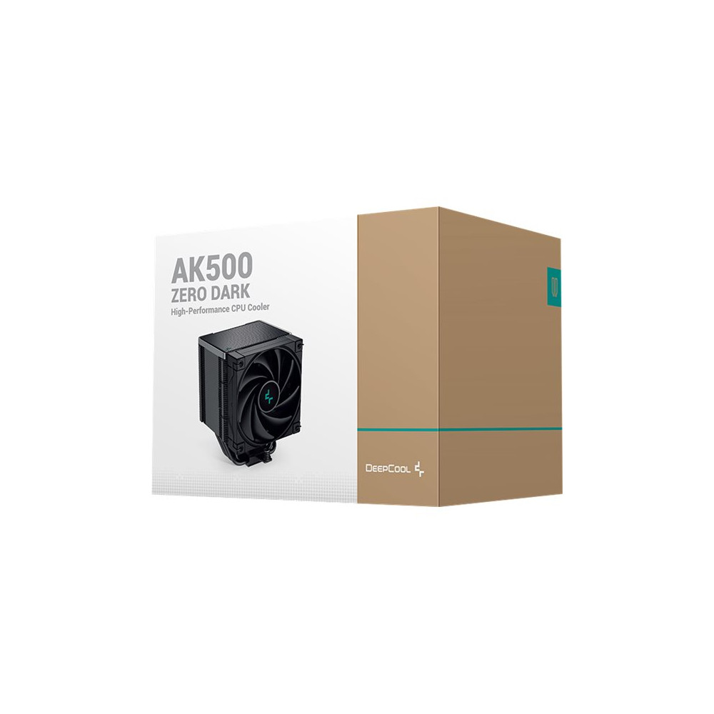 Produktbild för Deepcool AK500 ZERO DARK - processorkylare - högpresterande