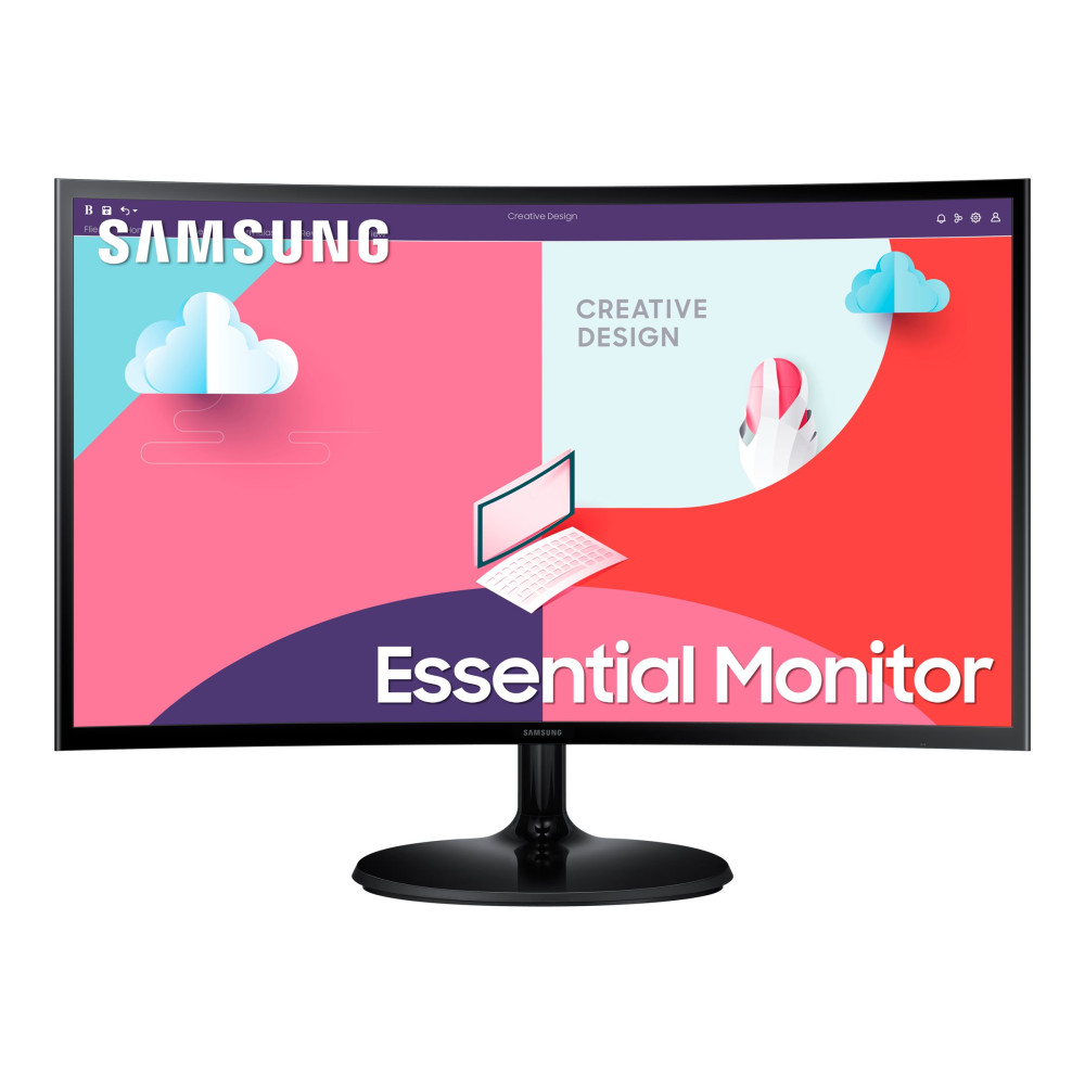 Produktbild för Samsung S24C364EAU - S36C Series - LED-skärm - böjd - Full HD (1080p) - 24"