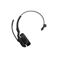 Produktbild för Jabra Evolve2 55 MS Mono - headset - USB-A via Bluetooth-adapter - med laddningsställ