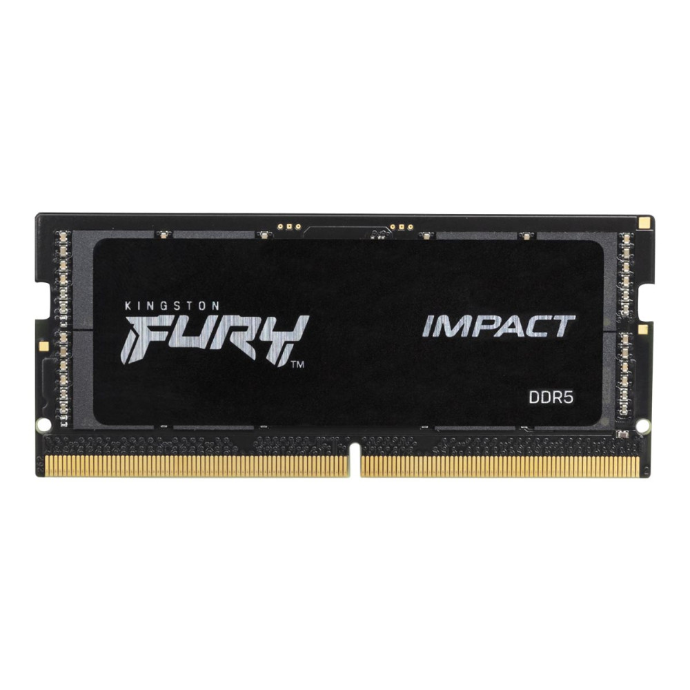 Produktbild för Kingston FURY Impact - DDR5 - modul - 32 GB - SO DIMM 262-pin / PC5-44800 - ej buffrad