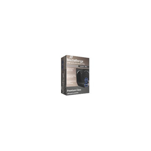 MediaRange MediaRange Retail pack 4er-DVD-Box - lagring - DVD-fodral