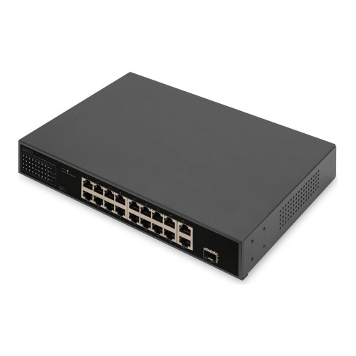 Digitus DIGITUS - switch - 16 portar - ohanterad - rackmonterbar