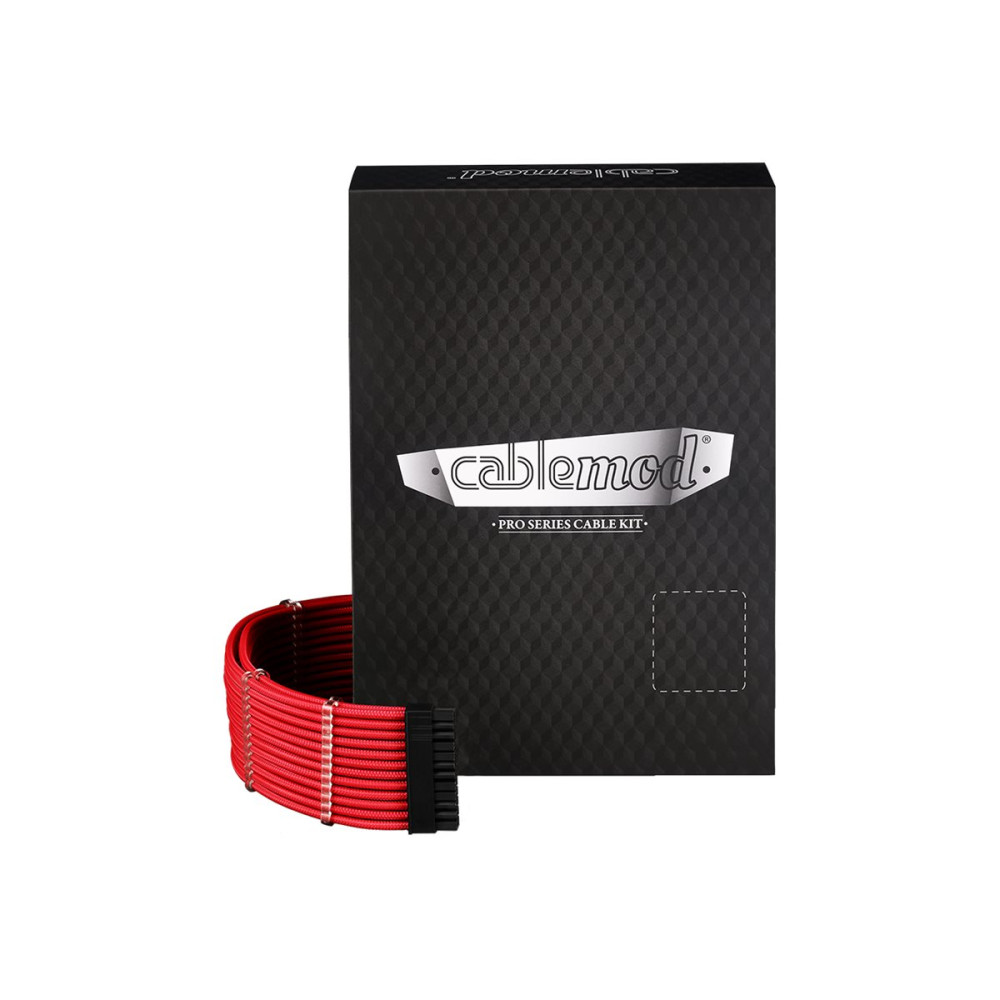 Produktbild för CableMod C-Series PRO ModMesh RM Black Label, RMi & RMx - strömkabelsats