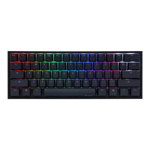 DuckyChannel International Ducky One 2 Pro Mini - tangentbord - QWERTY - amerikansk Inmatningsenhet