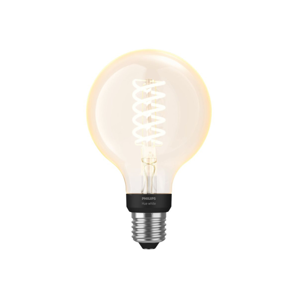 Produktbild för Philips Hue White - LED-glödlampa med filament - form: G93 - E27 - 7 W - varmt vitt ljus - 2100 K