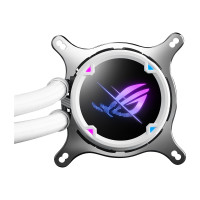 Produktbild för ASUS ROG STRIX LC II 240 ARGB - White Edition - kylsystem med vätska till processorn
